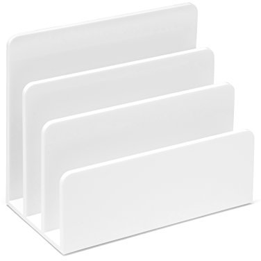 OSCO White Hi-Gloss Letter Holder, weiß, ALH1-OW