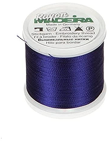 Madeira M9840-1366 Maschinenstickgarn, 1366 Blau, 200 m