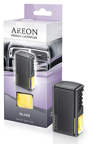 Lufterfrischer Areon Auto Parfüm Silber, Autoduft, Duftbaum, Duft