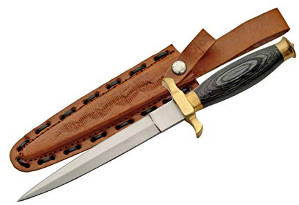 SZCO Supplies Black Wood Renaissance Dagger (203105-BK)