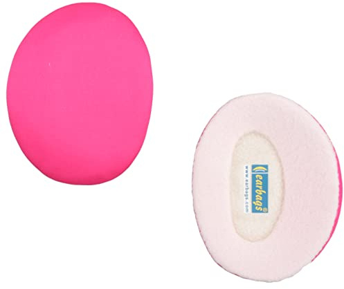 Earbags Standard Ohrenwärmer Ohrenschützer Mütze Stirnband Warme Ohren Original Fleece, earbags fleece, Farbe pink, Größe M