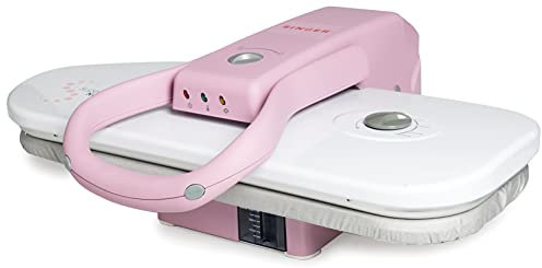 Singer Super Nova Pressa stiro a vapore Professionale, Potente, Stiratrice per Casa, Lenzuola, Camicie, Abbigliamento, Stiratura Automatica, Ferro da Stiro Portatile, Ricarica Continua