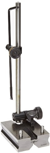 Fowler 52-155-010-0 Surface Gage with 9” Spindle and Double-Ended Scriber, 1.1 Base Height x 2.5 Base Width x 3.8 Base Length