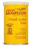 5 X Allinson Dried Active Baking Yeast 125g