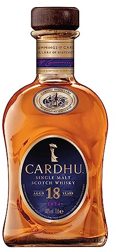 CARDHU 18 Años Whisky Escocés Single Malt, 700 ml