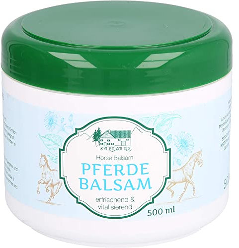 HERBAMEDICUS Pferdebalsam mit Kräuter-Extrakten bei Muskelkater und Verspannungen, 500 ml Crème