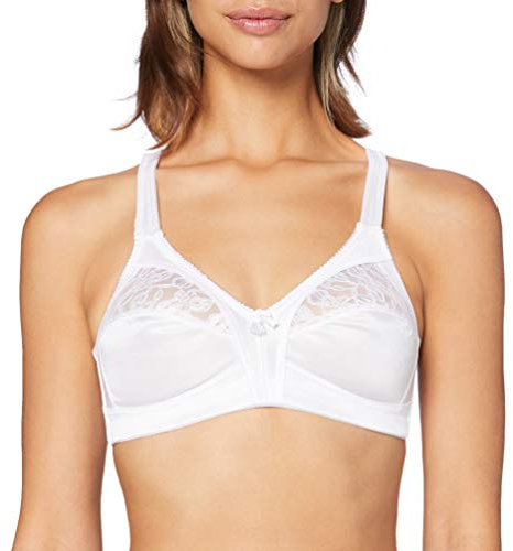 Marlon Women's BR404 Bra, White, 44B