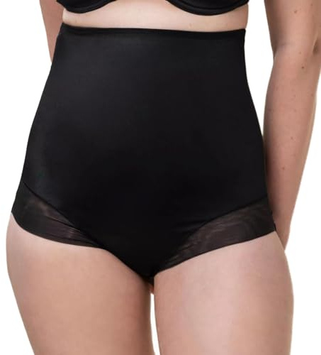Triumph Damen True Shape Sensation Super HW Panty Shapewear Highwaist Panty, SCHWARZ, 42
