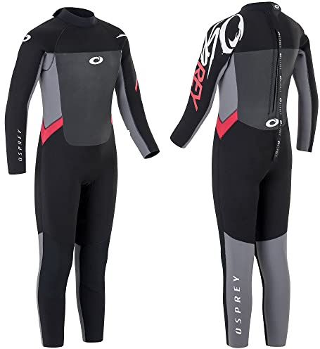 Osprey Origin combinaison de surf intégrale hiver garçon 5mm, néoprène 5/4 mm, pour le surf et les sports aquatiques