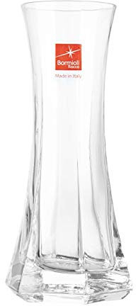 Capitol Bormioli Rocco Vaso Monofiore, Vetro, Trasparente, 15 cm