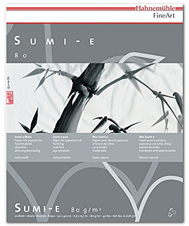 Hahnemuhle Sumi-e 80gsm Paper – 30 x 40 cm