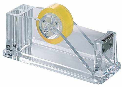 Acryl Klebebandabroller, Tischabroller für Klebebänder, glasklar