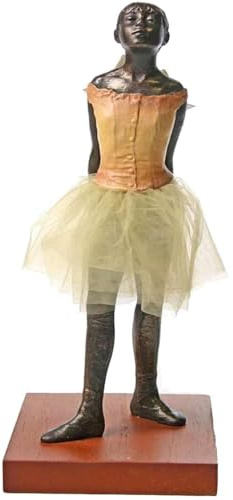 Parastone Museums Kollektion - Escultura de la pequeña Bailarina (M) según Edgar Degas - Pequeño bailarín (21 cm)