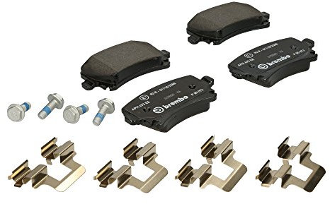 Brembo P 85 073 - Pastiglia Freno - Posteriore, 1 Set/4 pezzi