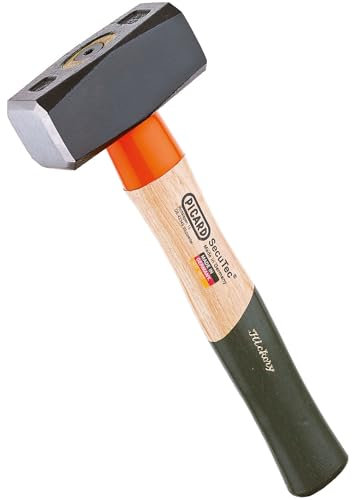 PICARD Massette SecuTec® Nr. 43 HS, 1500 g | Masse robuste avec système de sécurité breveté | Système de sécurité SecuTec®| Protection anticorrosion et manche ergonomique | Marteau