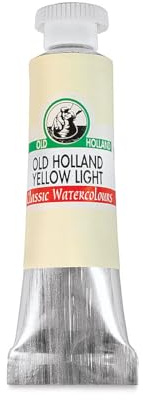 Old Holland : Watercolour Paint : 6ml : Old Holland : Yellow Light