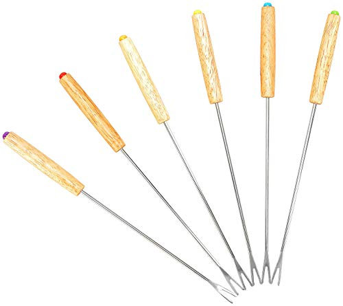 Pics à fondue, lot de 6 [Rosenstein & Söhne]