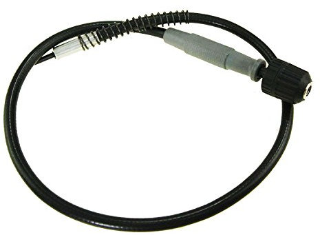 KATSU Flexible Drill Extension Shaft with 6mm Keyless Chuck 44 Inch, Multi-Purpose Mini Grinder Accessory Adapter Attachment Tool 105043