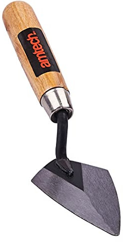 Am-Tech G0100 10,2 cm cazzuola a punta, colore: Nero, G0100