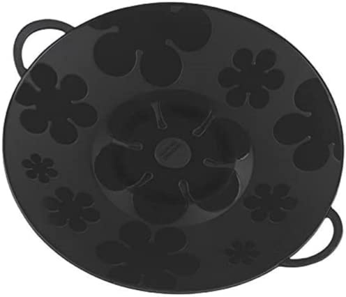 Kuhn Rikon Kochblume Spill Stopper, 11-Inch, Black