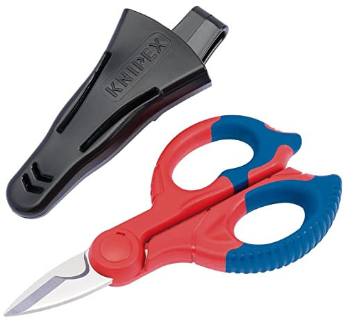 Knipex 59771 95 05 155 SB Electricians Cable Shears, Multi-Colour, 15 mm
