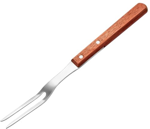 New Star Foodservice | Commercial Grade BBQ Fork, Wood Handle (13-Inch)