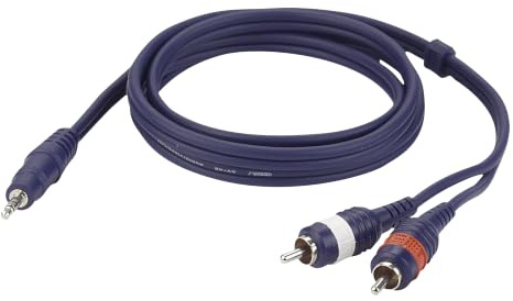 DAP-Audio FL30 - stereo mini Jack - 2 RCA Male L/R 6 m