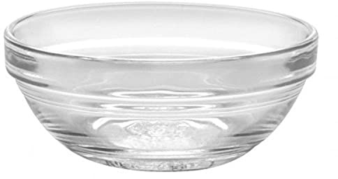 Duralex - Lys Lot de 4 bols empilables transparents 7,5 cm