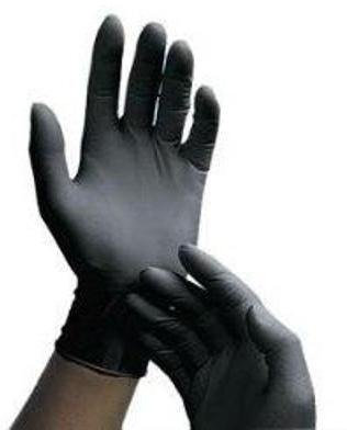 Guantes de nitrilo negro Extreme. Caja 100 uds. Talla Pequeña