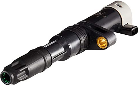 HELLA 5DA 358 000-411 Zündspule - 12V - 2-polig - Kerzenschachtzündspule - geschraubt