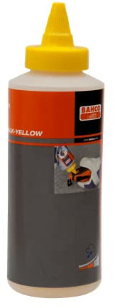 BAHCO Poudre à Tracer 227g Chalk- Yellow