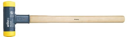 WIHA Hammer mit Holzbaum Hickory 800 100-6 V-gentle Hammer