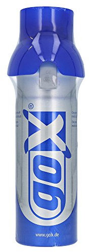 1 Flasche Oxygen goX | Sauerstoffdose Kapazität 6L Im Gasformat | Besser Atmen, Umweltverschmutzung, Wohlbefinden, Sport, Entspannung, Entspannung, Meditation, Ausdauer, Produktivität, Leistung