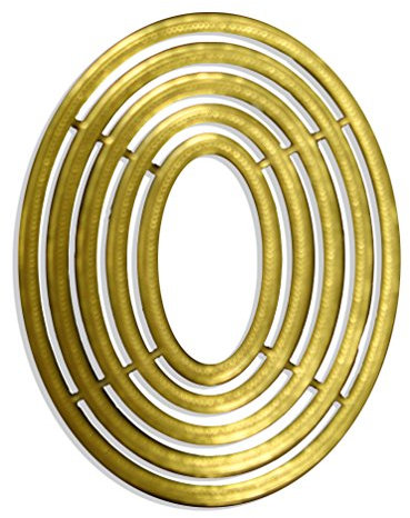 Kunze 06004001 Rahmen, Papier, Gold, 9 x 7 cm