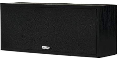 Acoustic Audio Psc-43 - Altoparlante doppio canale centrale a 2 vie, 150 Watt, finitura in frassino nero