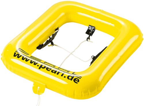 PEARL Bierkasten Schwimmring: Getränkekasten-Schwimmring (Bier, Bier Schlauchboot, Kühl)
