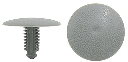 sourcing map 50stk. Kunststoff Niet 6mm Lochdurchmesser Autotür Fasteners Grau