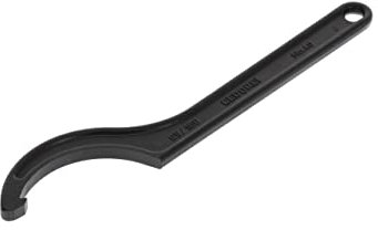 GEDORE Clé à ergot à encoche, Pour écrou à encoches, Taille 95 à 100 mm, Pointes Ø 5 mm, Clé, 40 95-100