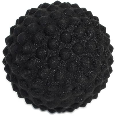 TOGU Actiball Faszienball Massageball, Schwarz, 9 cm