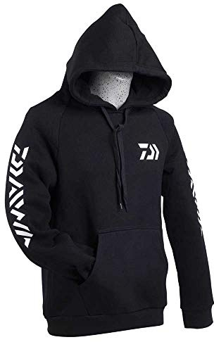 Daiwa Kapuzen-Sweatshirt, Schwarz