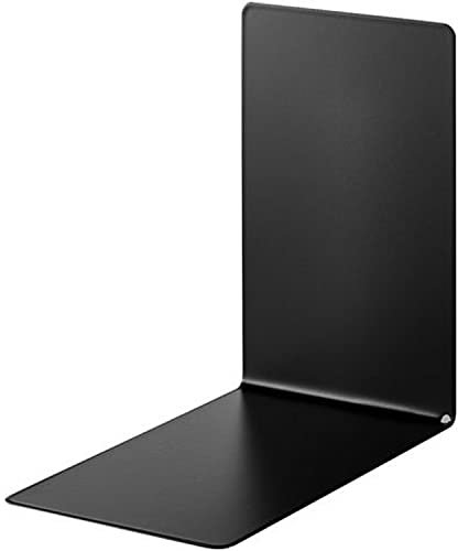 Alco 4301-11 Metal Bookends 85 x 140 x 140 mm Set of 2 Black