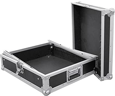 ROADINGER Mixer-Case Profi MCV-19 variabel sw 12HE | Flightcase für 483-mm-Geräte (19)