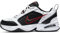 Nike Herren Air Monarch Iv Fitnessschuhe, White Black Varsity Red, 44.5 EU