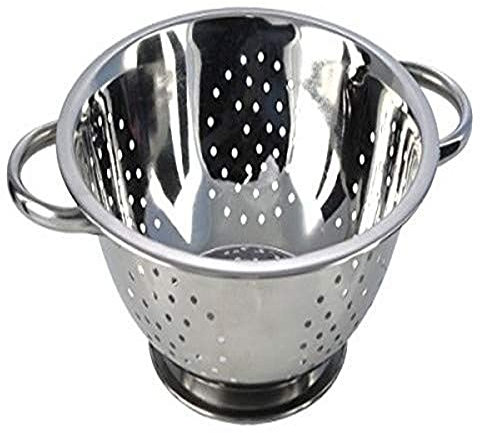 Stainless Steel Collection Colander, Stainless Steel, Silver, 1-Pack