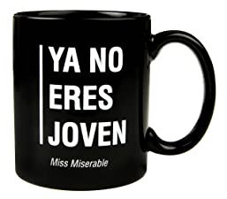 Miss Miserable Taza Existencialista Joven