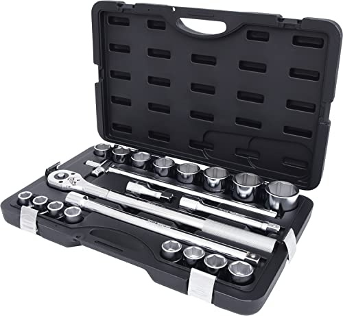 KS Tools 911.0721 3/4 Steckschlüssel-Satz, 21-tlg 6-kant