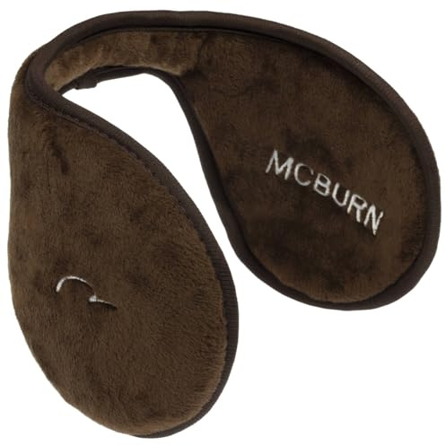 McBURN Öronband Öronvärmare Damer/Herrar - herrar öronband hjälm Vinter höst-vinter - One Size brun