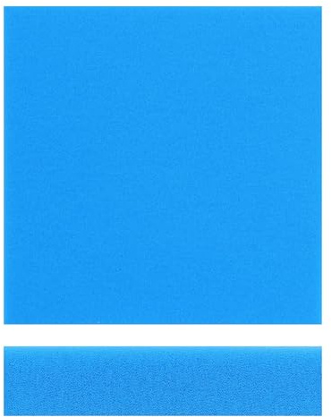 Wiltec Filtermatte Schaumstoff 50 x 50 x 10 cm feine Porung 30 ppi für Teichfilter Aquarienfilter Aquarium Filter Außenfilter Wasser
