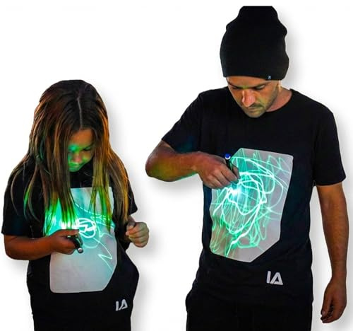 Illuminated Apparel Leuchtet Im Dunkeln Interaktives Leucht-T-Shirt