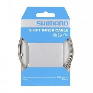 Shimano Y60098911 MTB/Hybrid/Road Gear Inner Cable - Stainless Steel - 2.1m x 10
